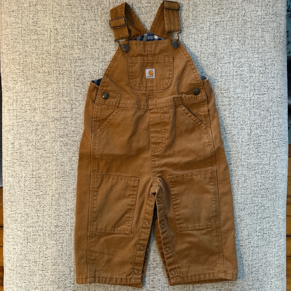 VINTAGE? Carhartt Flannel Lined Overalls